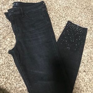 Abercrombie & Fitch Harper Low Rose Ankle Jean 6R